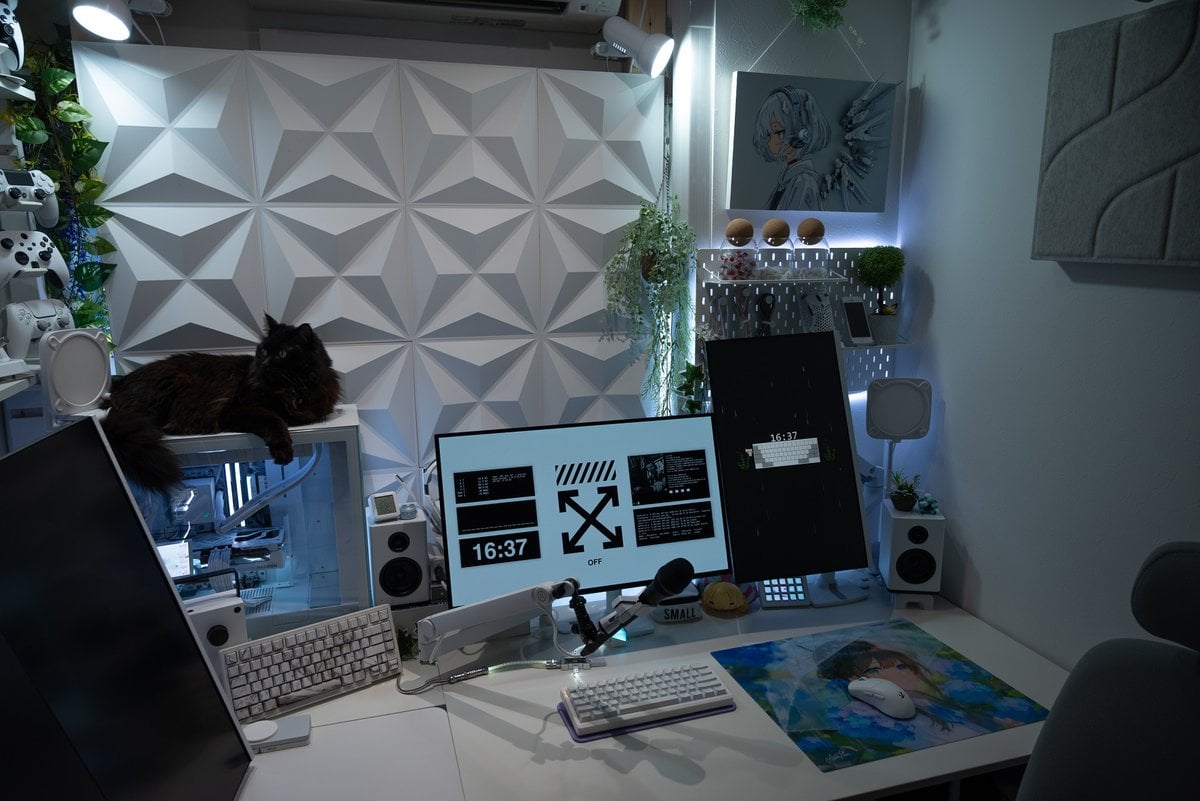 NEW DESK SETUP