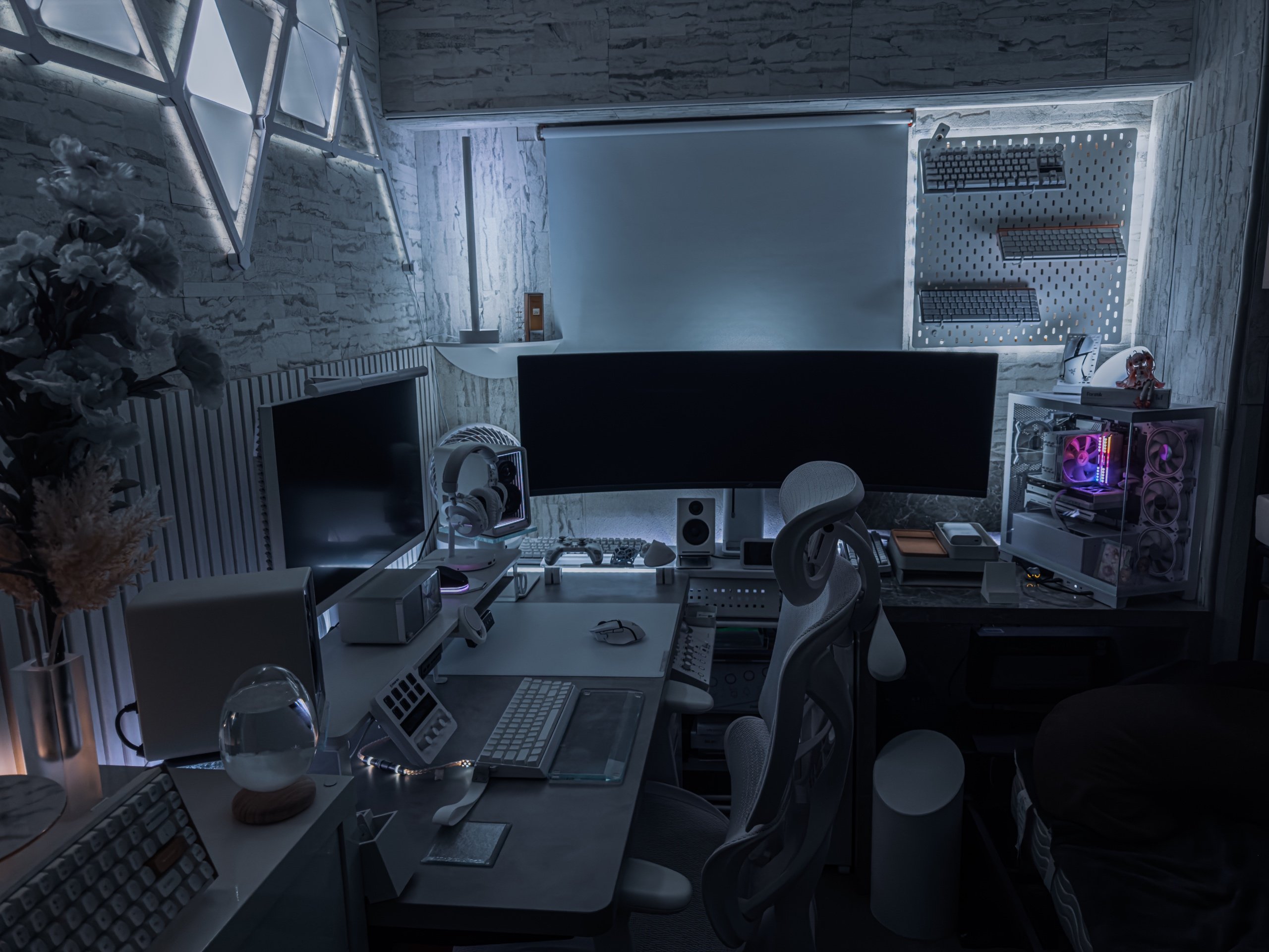 Grayish Desk